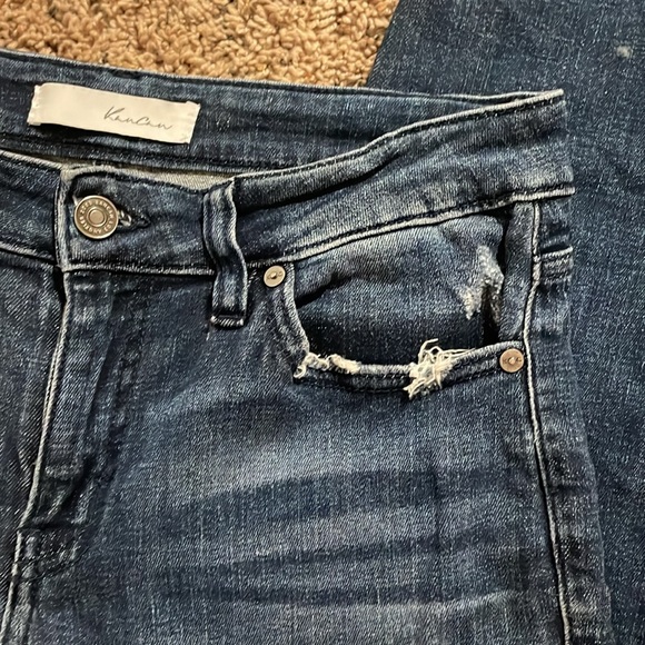 Kancan Medium Wash  Mid Rise Ankle Skinny Jeans Size 27 - Picture 4 of 10